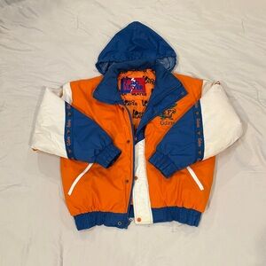 Vintage Florida Gators Pro Player Jacket | Made in Korea | 90s NCAA Orange Blue